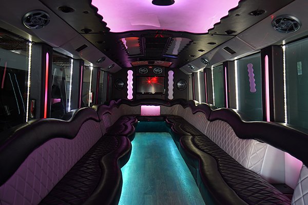 party bus rental service